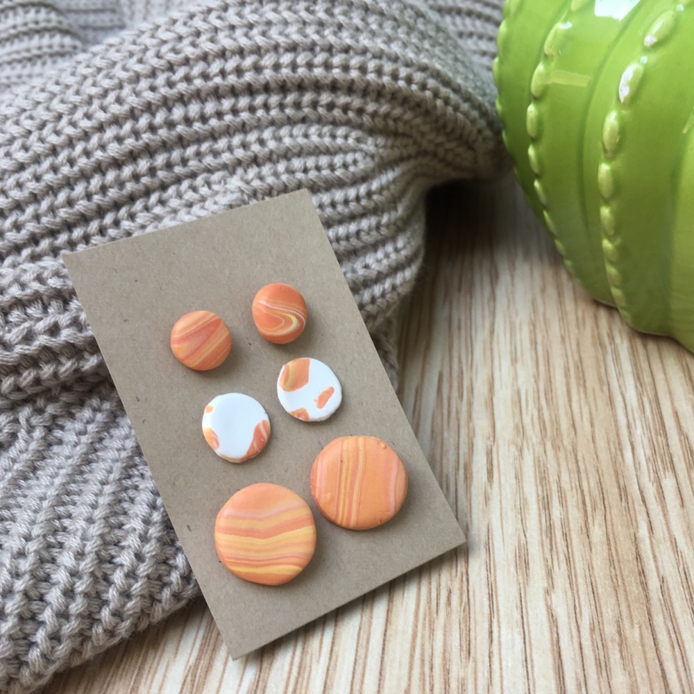 Handmade Clay Earrings
